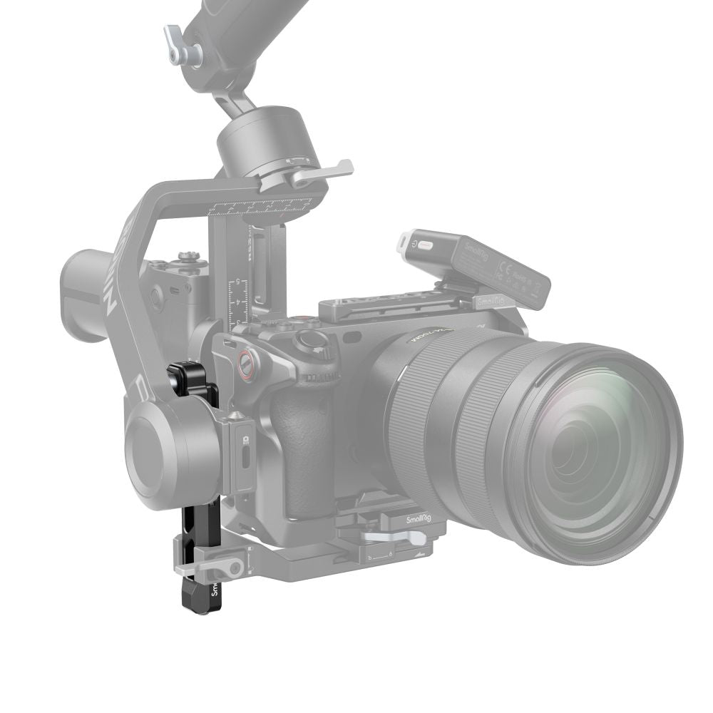 SmallRig Arca-Swiss Mount Plate，Extended vertical Arm for DJI RS 3 Mini