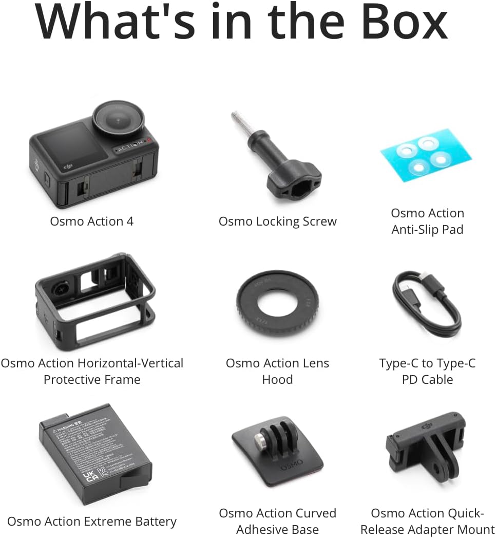 DJI Osmo Action 4 Waterproof Action Camera