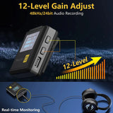 7RYMS iRay DW30 2.4G Dual-channel on-board Recording Wireless Microphone