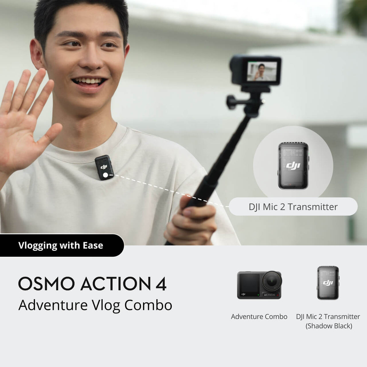 DJI Osmo Action 4 Waterproof Action Camera