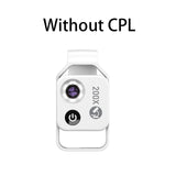 APEXEL 200X Magnification Microscope lens with CPL Mobile LED Light