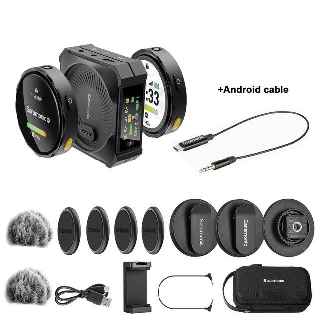 Saramonic BlinkMe B2 Wireless Lavalier Lapel Microphone For Youtube Live Streaming