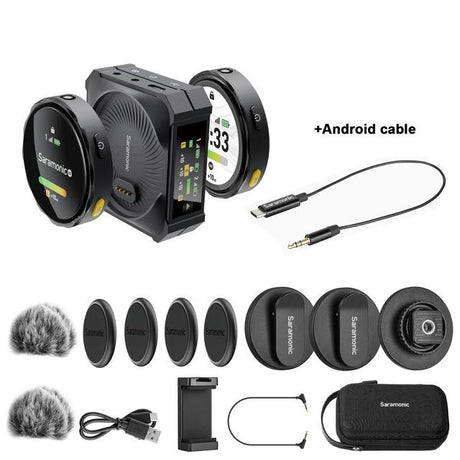 Saramonic BlinkMe B2 Wireless Lavalier Lapel Microphone For Youtube Live Streaming