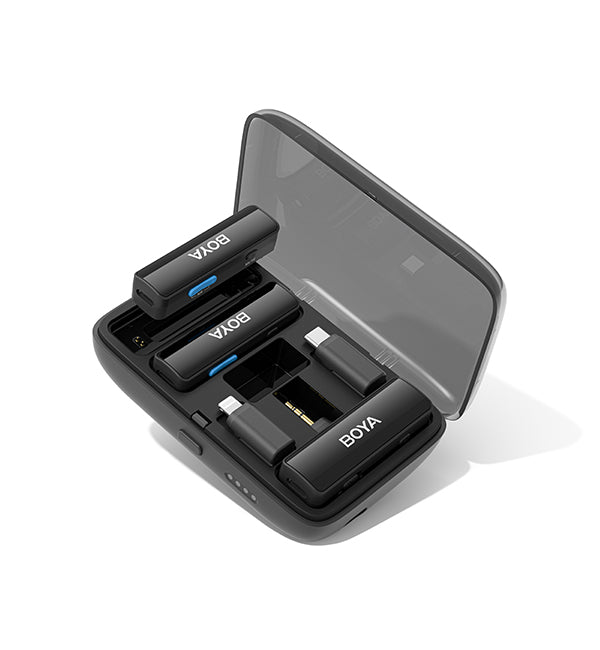 BOYA BOYALINK Wireless Lapel Microphone for iPhone Android Smartphone