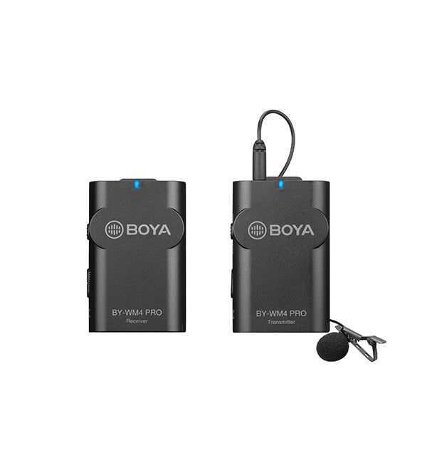 BOYA BY-WM4 PRO Wireless Lavalier Lapel Microphone