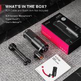 FIFINE K669D XLR Dynamic Microphone For Streaming/Dubbing/Video Recording