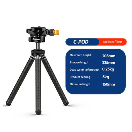 Fotopro A-POD C-POD Carbon Fiber Desktop Tripod