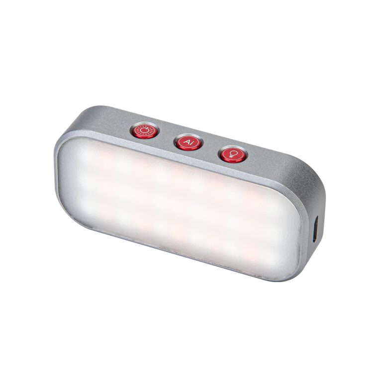 Fotopro FS02 Mini LED RGB Video Fill Light for Phone Shooting/Live Streaming