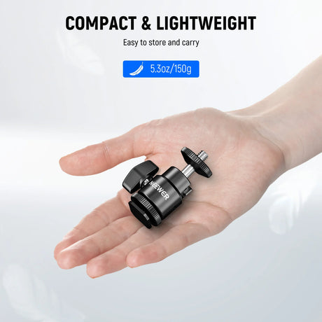 NEEWER 2 Pack 1/4” Camera Hot Shoe Mount