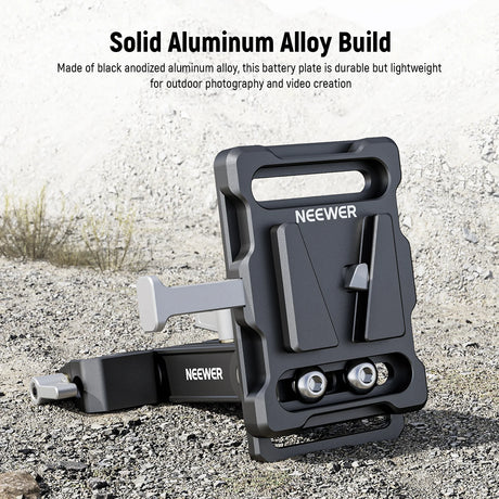 NEEWER PS007 V Mount V Lock Battery Mounting Plate