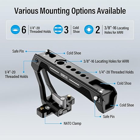 SIRUI Lightweight Silicone Grip SC-TH for Camera Cage