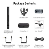 SYNCO D30 On Camera Mic For DSLR/SLR Condenser Microphone