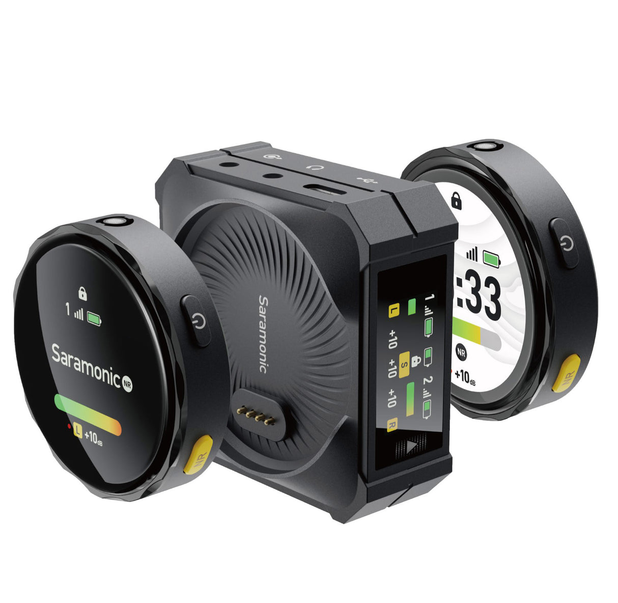 Saramonic BlinkMe B2 Wireless Lavalier Lapel Microphone For Youtube Live Streaming