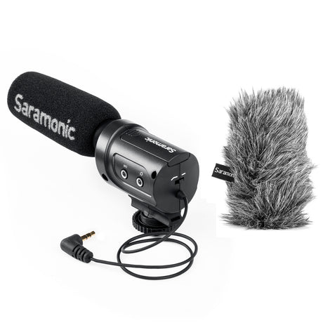 Saramonic SR-M3 Professional Condenser On-camera Shotgun Microphone