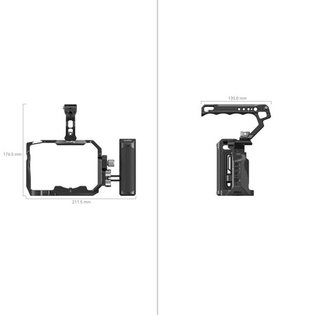 SmallRig Advanced Cage Kit for Sony Alpha 7R V  Alpha 7 IV  Alpha 7S III 3669B
