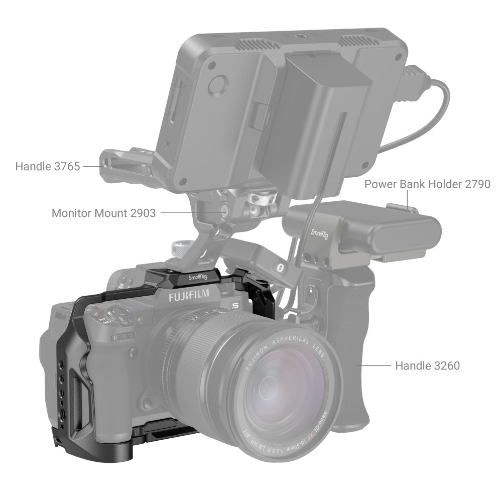 SmallRig Cage for FUJIFILM X-H2  X-H2S 3934