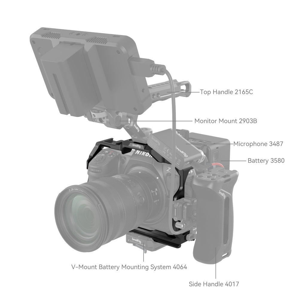 SmallRig Cage for Nikon Z8 3940