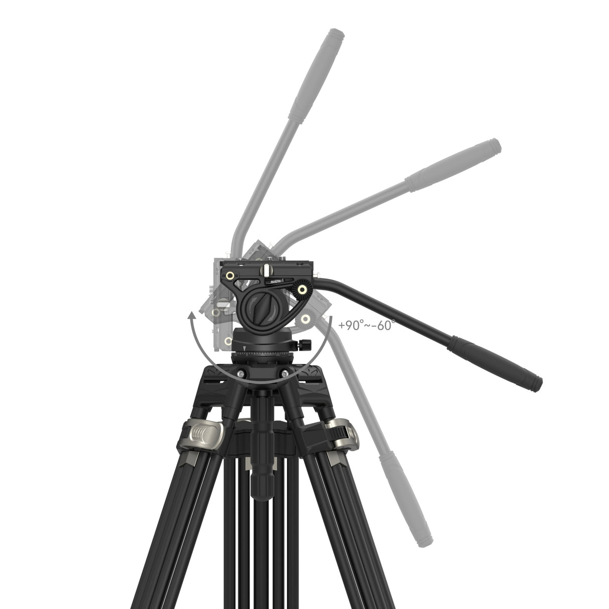 SmallRig FreeBlazer AD-80 Heavy-Duty Aluminum Alloy Tripod Kit