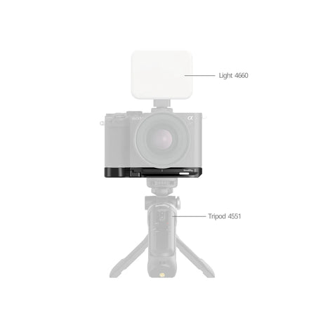 SmallRig Mount Plate with Airtag Slot for Sony Alpha 7C II Alpha 7CR