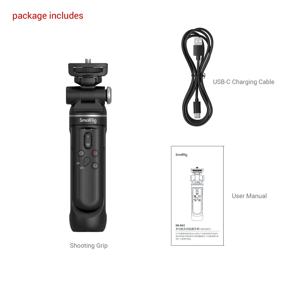 SmallRig SR-RG1 Wireless Shooting Grip 3326