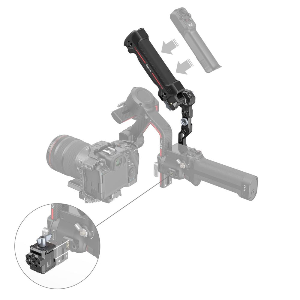 SmallRig Sling Handgrip for DJI RS2/  RSC/ RS 3Pro  3950