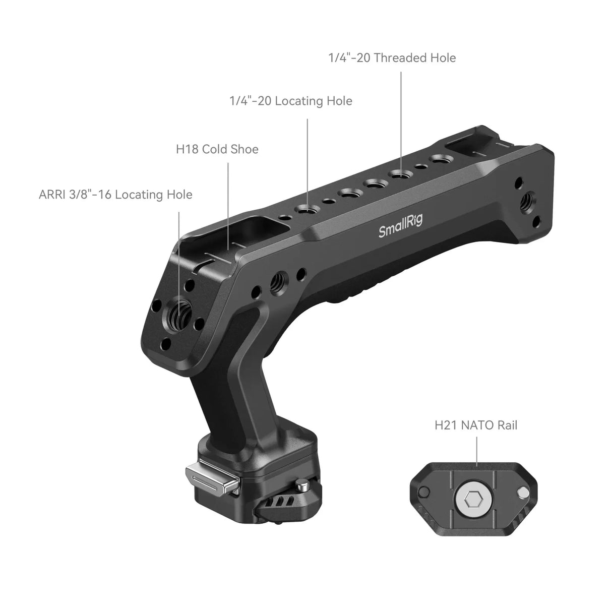 Smallrig HawkLock H21 Quick Release Camera Top Handle