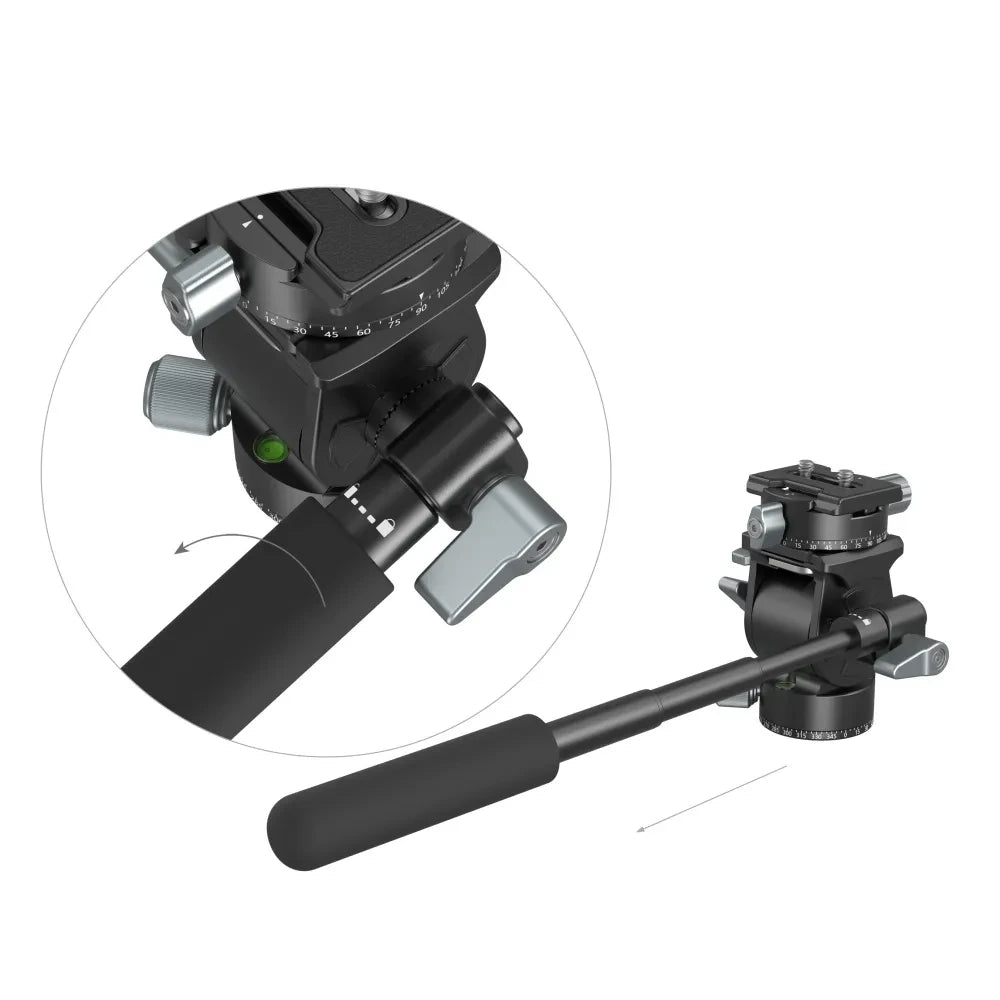 Smallrig Lightweight Fluid Video Tripod Head Refurbished