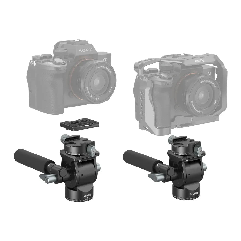 Smallrig Lightweight Fluid Video Tripod Head Refurbished