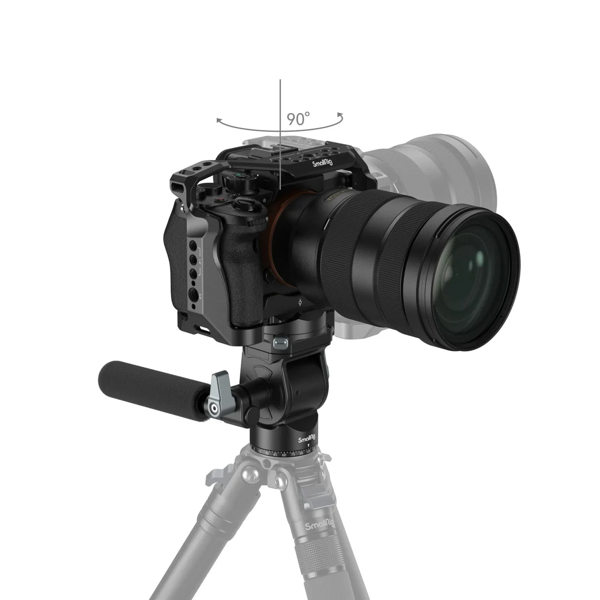 Smallrig Video Tripod Head for Vertical Shooting