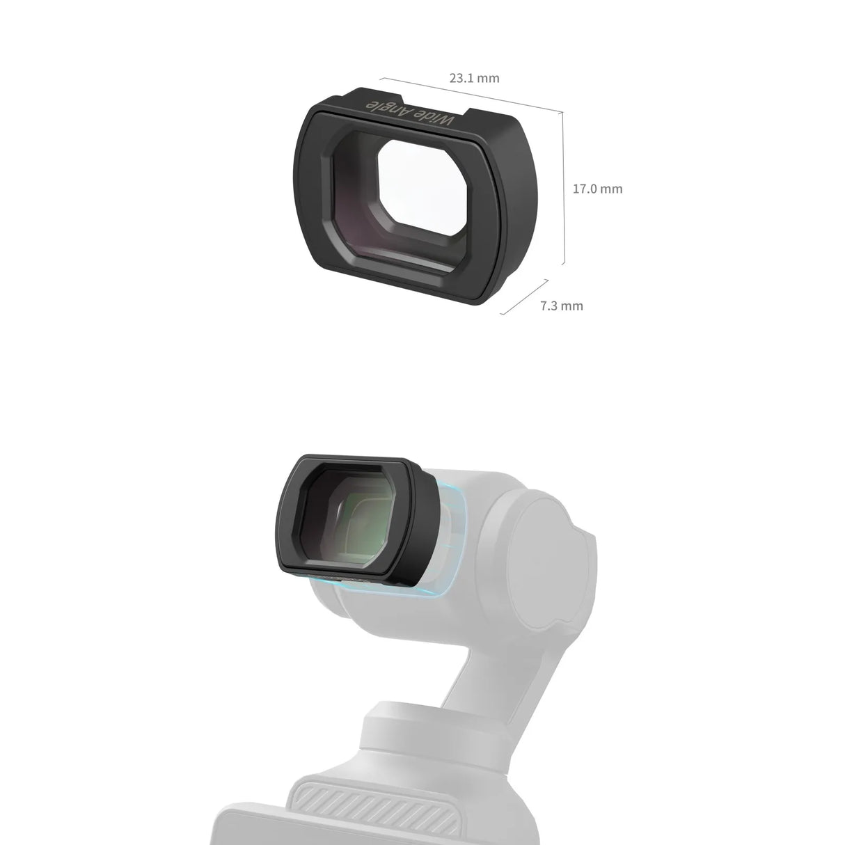 Smallrig Wide-Angle Lens for DJI Osmo Pocket 3