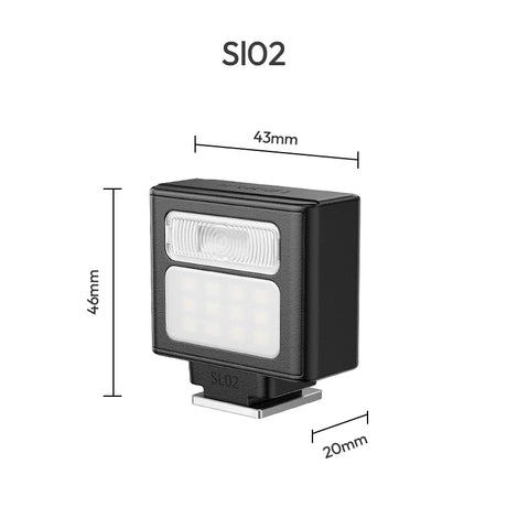 Ulanzi SL02 & SL01 Spark Lite Camera Flash Light