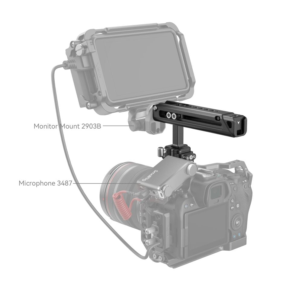 SmallRig Snap-on Quick Lock NATO Side Handle 4017 Top Handle 4175