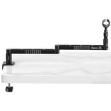 VIJIM LS26 Desktop Low Microphone Stand 360° Adjustable Long Cross Arm