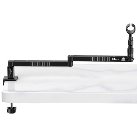 VIJIM LS26 Desktop Low Microphone Stand 360° Adjustable Long Cross Arm