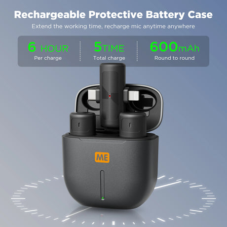 Boya MIC-W1 Wireless Lavalier Lapel Microphone for Youtube Live Streaming Vlog