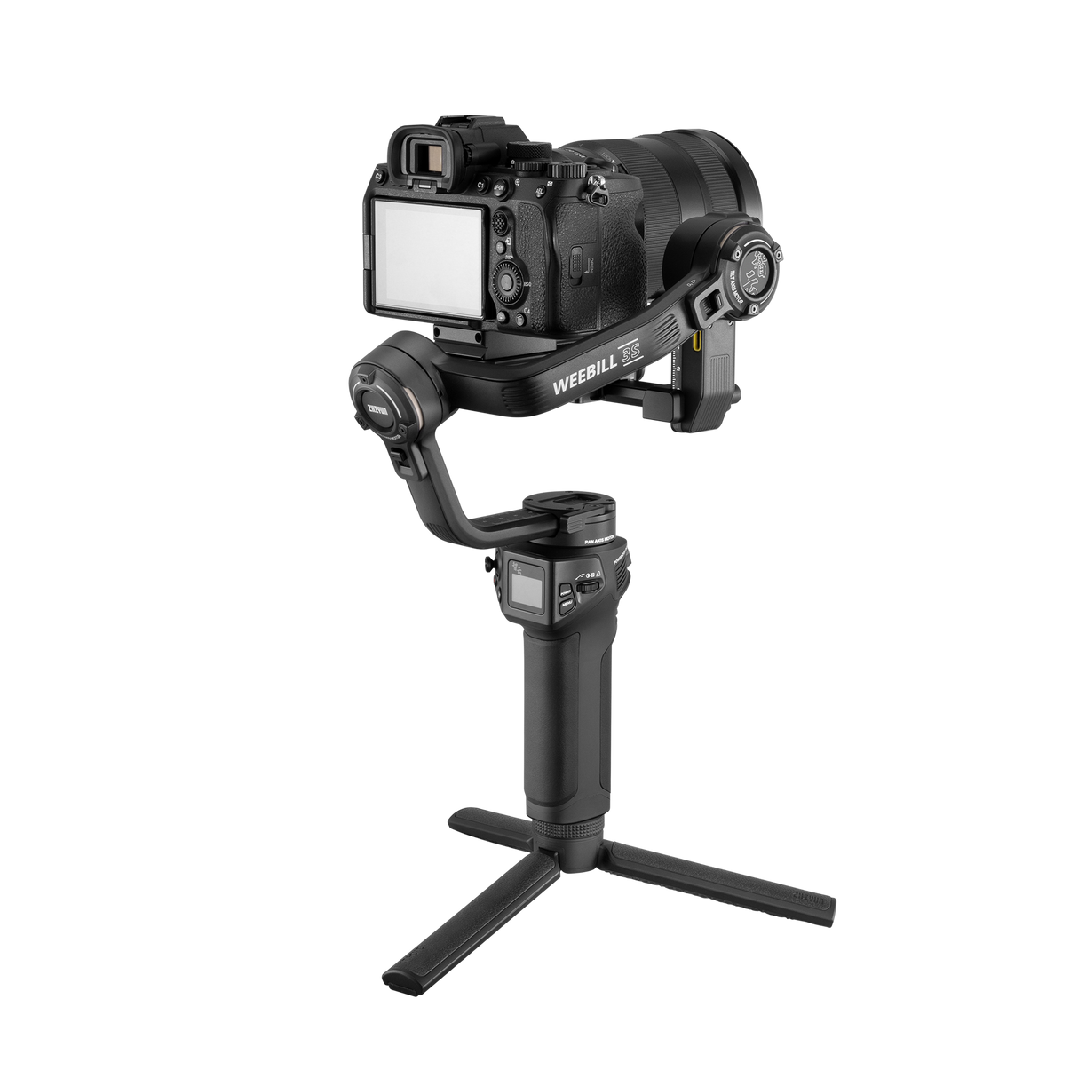ZHIYUN WEEBILL-3S 3 AXIS HANDHELD GIMBAL FOR DSLR AND MIRRORLESS CAMERAS