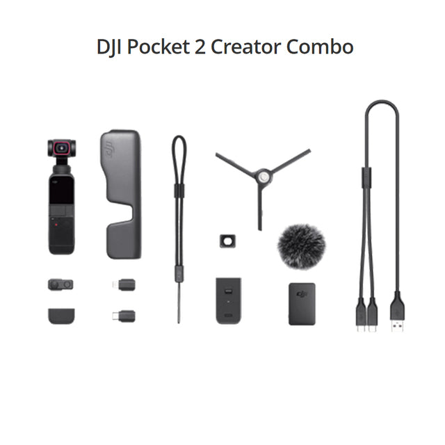 DJI Pocket 2 Handheld 3-Axis Gimbal Stabilized Camera