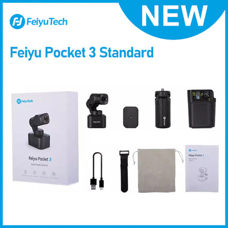 Feiyu Pocket3 AI Tracking Follow 3-Axis Stabilizer Gimbal