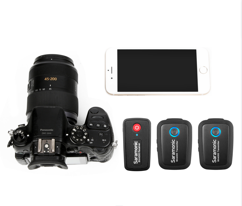 Saramonic Blink500 B1/B2 2.4GHz Condenser Wireless Microphone