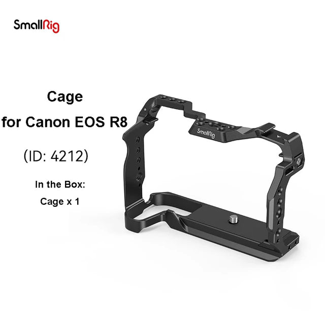 SmallRig Cage Accessory Ecosystem for Canon EOS R8 EOS R50