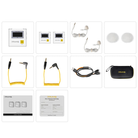 7RYMS iRAY DW20 Wireless Lavalier Microphone For YouTube Live Streaming tiktok