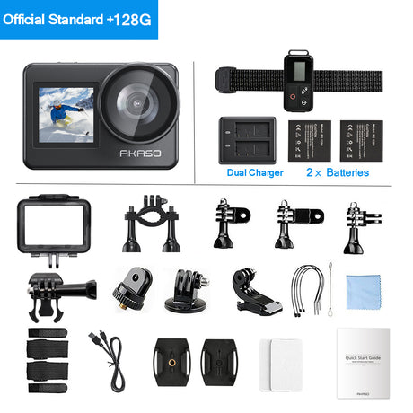 AKASO Brave 7 4K30FPS 20MP WiFi Action Camera