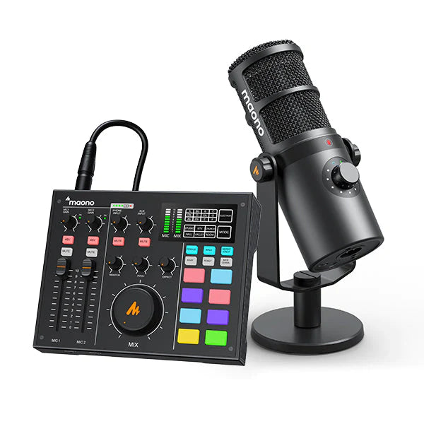 Maono AM100 Podcast Production Studio Sound Card