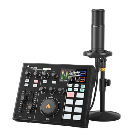 Maono AM100 Podcast Production Studio Sound Card