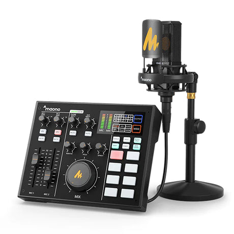 Maono AM100 Podcast Production Studio Sound Card