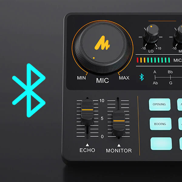 MAONO CASTER LITE AM200 Audio Interface Microphone Mixer Sound Card