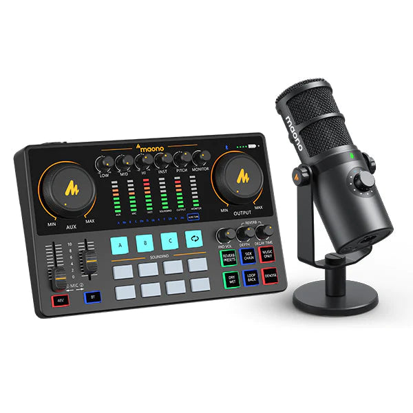 Maono AME2 Integrated Audio Production Studio Sound Card