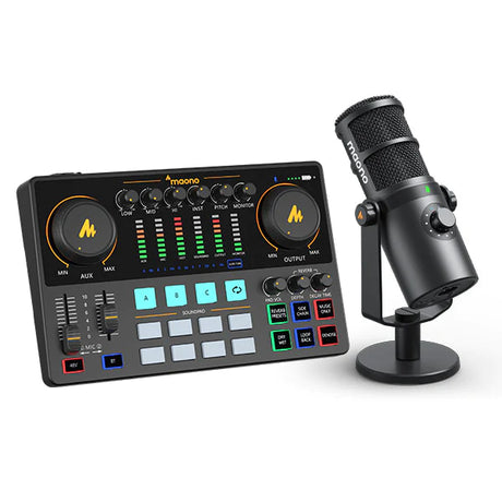 Maono AME2 Integrated Audio Production Studio Sound Card