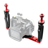 Feichao Adjustable Dual Handle Camera Rig For GoPro Canon Sony