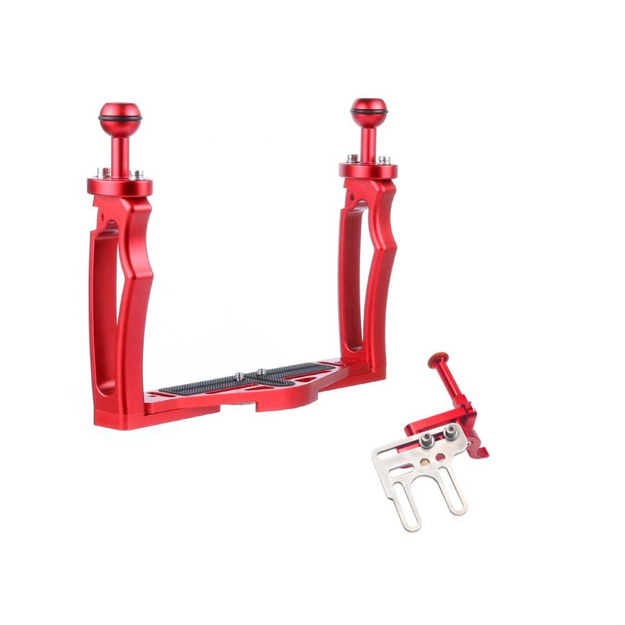 Feichao Adjustable Dual Handle Camera Rig For GoPro Canon Sony